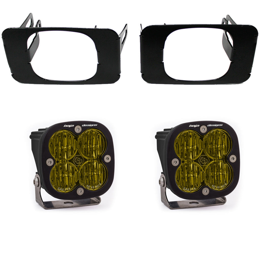 Baja Designs Fog Lights Super Duty Fog Lights SAE Amber FPK 17-18 F-150 Baja Designs - 447718