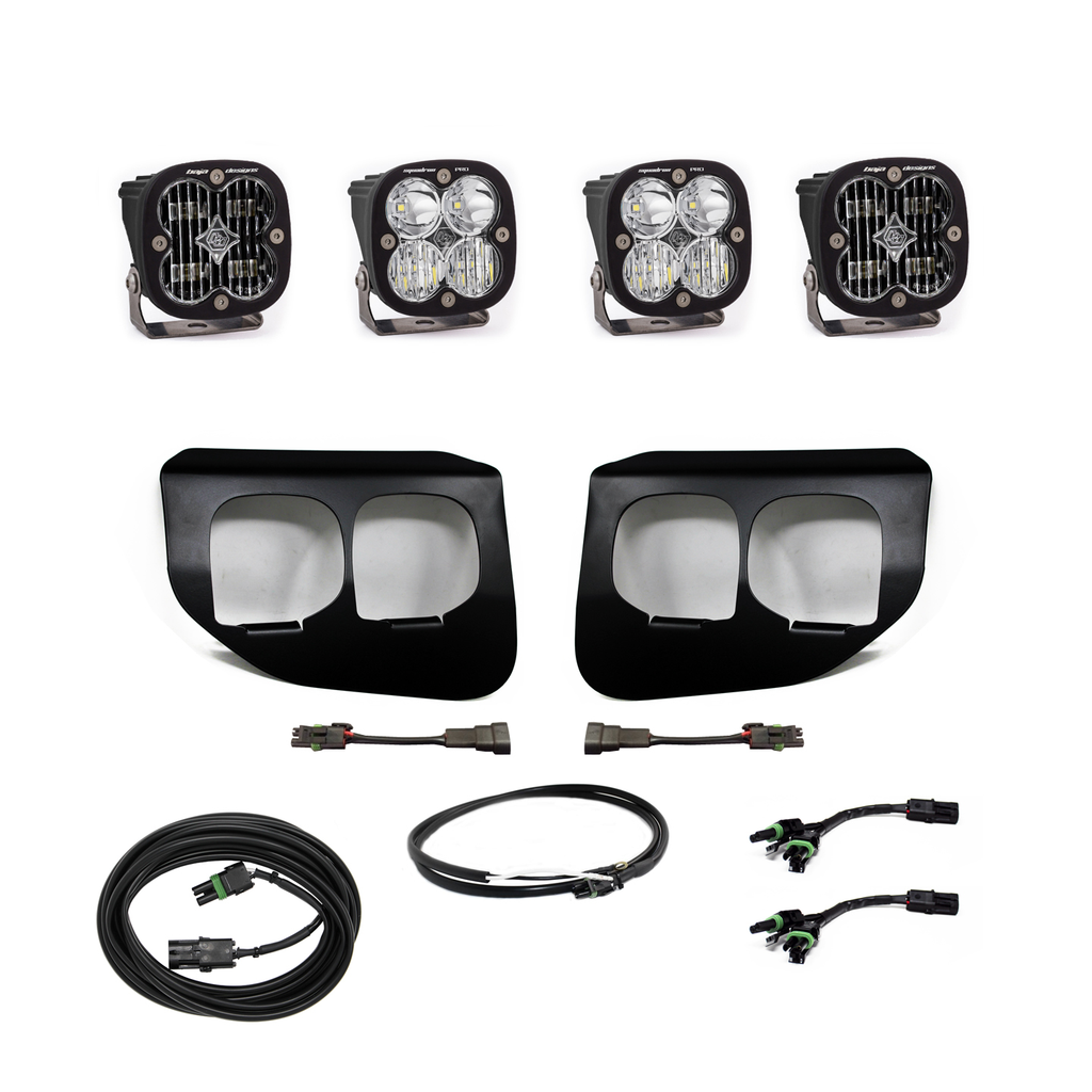 Baja Designs Fog Lights Ford Super Duty (20-22) Fog Lights Dual FPK SAE/Pro DC Baja Designs w/Upfitter Baja Designs - 447736UP
