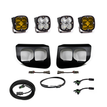 Load image into Gallery viewer, Baja Designs Fog Lights Ford Super Duty (20-22) Fog Lights FPK Amber SAE/Pro DC Baja Designs w/Upfitter Baja Designs - 447737UP