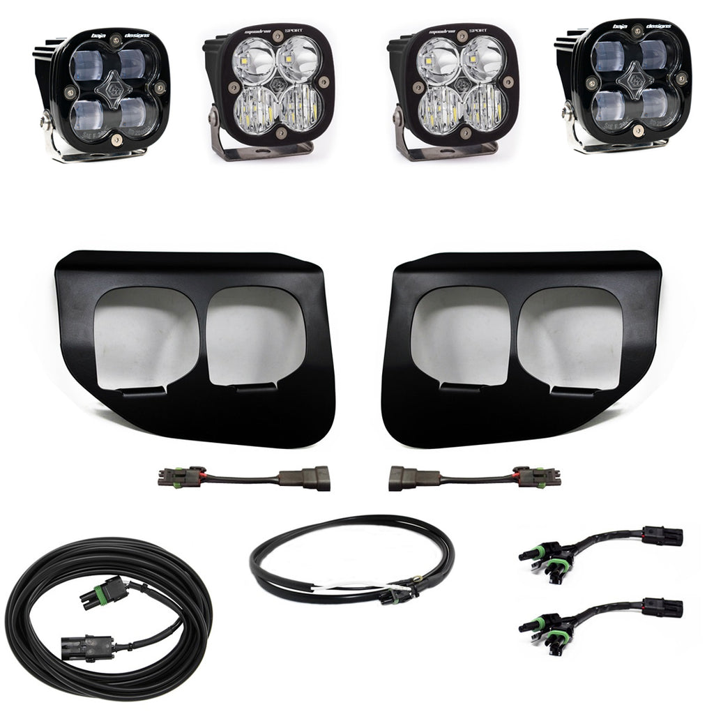 Baja Designs Fog Lights Ford Super Duty (20-22) Fog Lights Dual FPK SAE/Sport DC Baja Designs w/Upfitter Baja Designs - 447738UP
