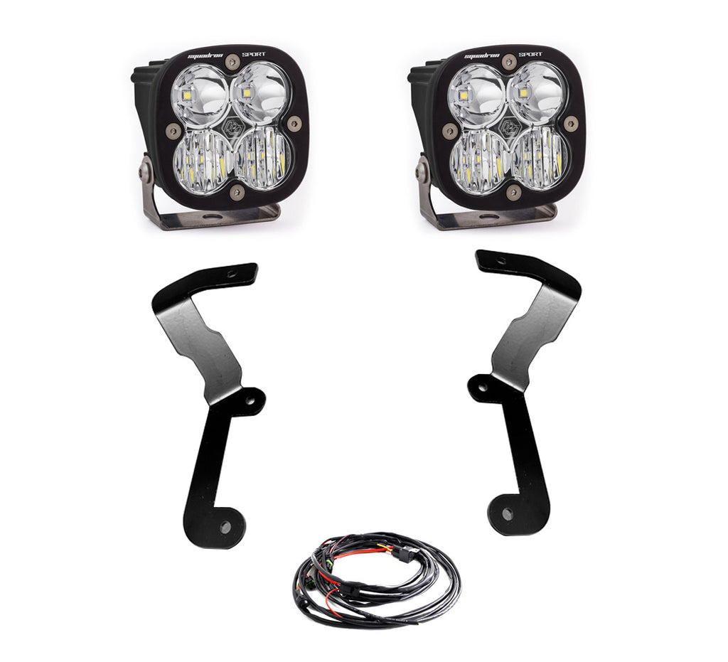 Baja Designs A Pillar Light Mount Sierra 1500 19-On Squadron Sport A Pillar Light Kit Baja Designs - 447742