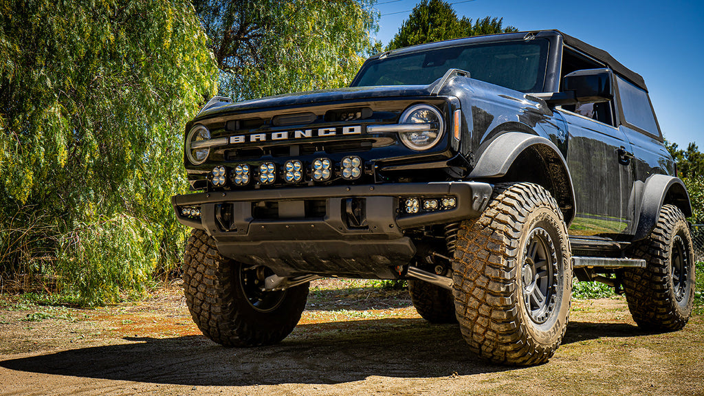 Baja Designs LED Light Bars 6 X Linkable Light Bar For 21-Up Ford Bronco Steel Bumper Mount Baja Designs - 447750