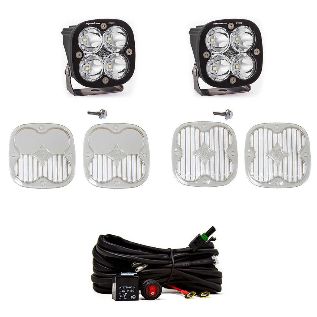 Baja Designs A Pillar Light Mount Bronco A Piller Light Kit 21-Up Ford Bronco Squadron Pro Spotr Baja Designs - 447754