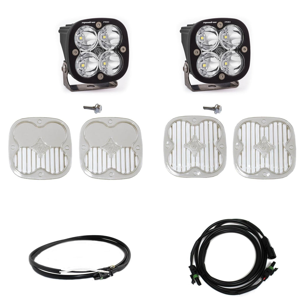 Baja Designs A Pillar Light Mount Bronco A Piller Light Kit 21-Up Ford Bronco Squadron ProSpot w/Upfitter Baja Designs - 447754UP