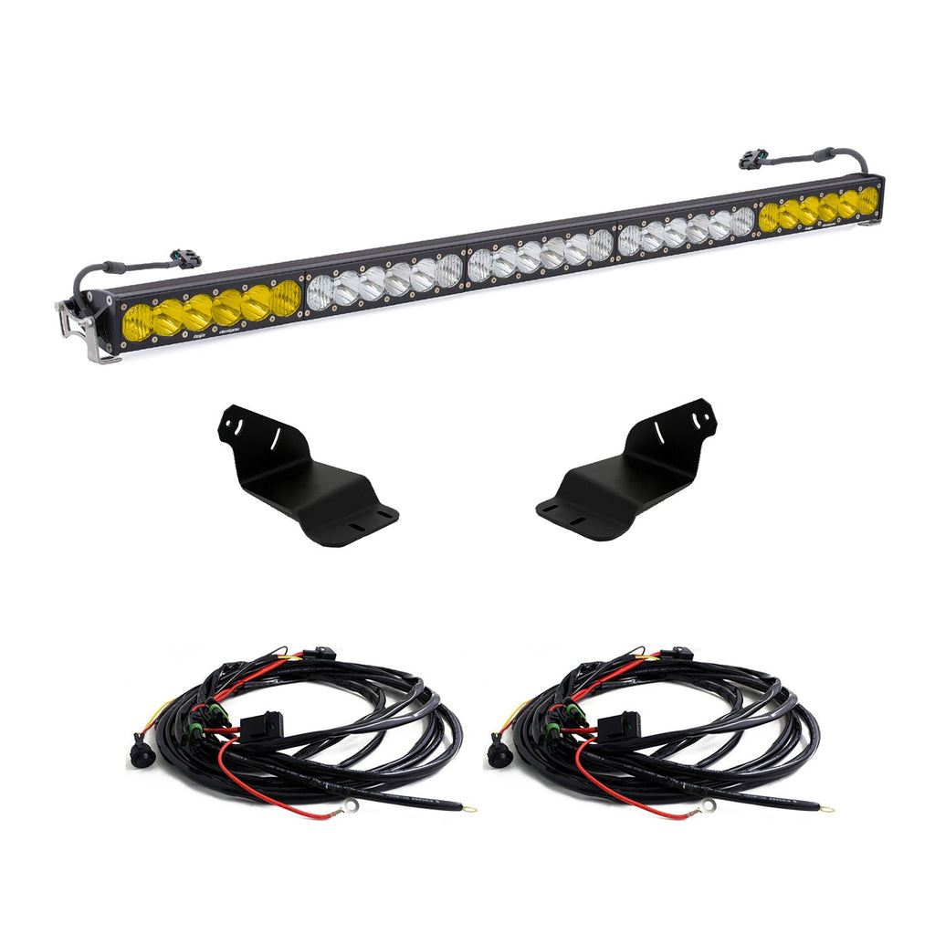 Baja Designs LED Light Kit Bronco Roof Light Bar Kit 21-Up Ford Bronco 50 inch Onx6+ Dual Control Baja Designs - 447759