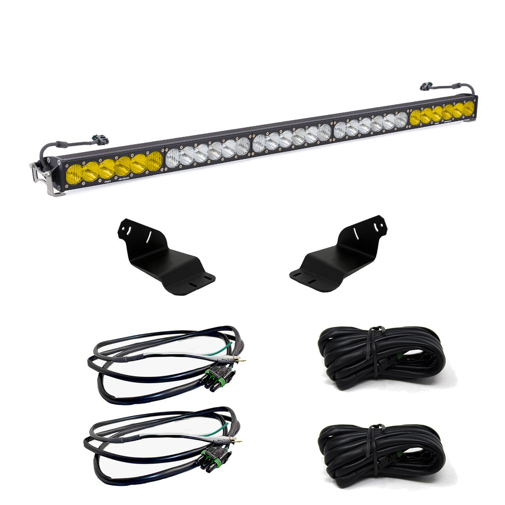 Baja Designs LED Light Kit Bronco Roof Light Bar Kit 21-Up Ford Bronco 50 inch Onx6+ Dual Control w/Upfitter Baja Designs - 447759UP