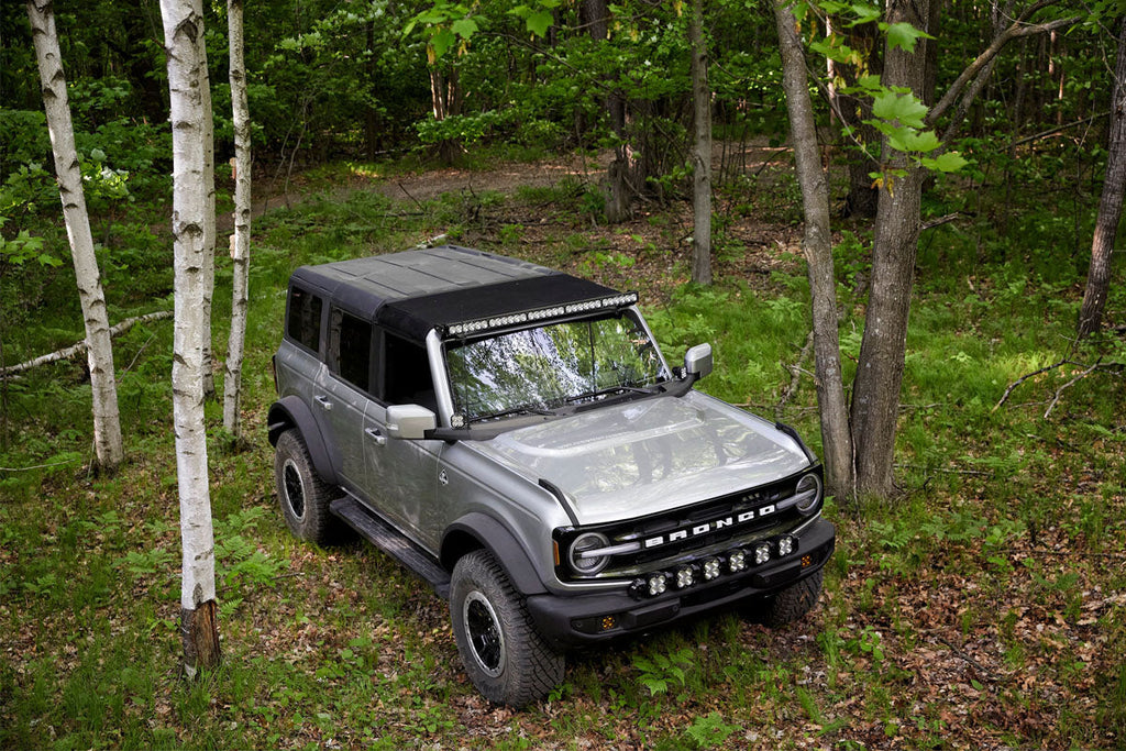 Baja Designs LED Light Kit Bronco Roof Light Bar Kit 21-Up Ford Bronco 50 inch Onx6+ Dual Control w/Upfitter Baja Designs - 447759UP