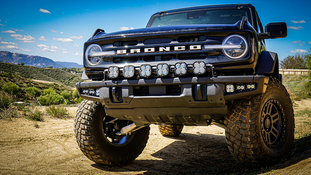Baja Designs Fog Lights Bronco Fog Pocket Kit 21-Up Ford Bronco Pro Baja Designs - 447763