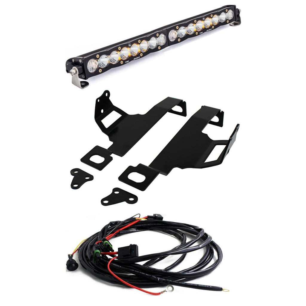 Baja Designs LED Light Kit Ford Super Duty (11-16) S8 20 inch Front Bumper Kit Baja Designs - 447791
