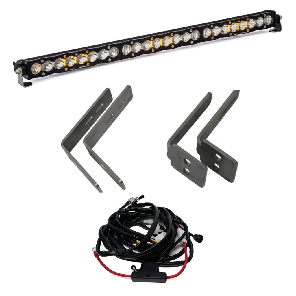 Baja Designs LED Light Kit Ford Super Duty (11-16) S8 30 inch Grille Mount Kit Baja Designs - 447792