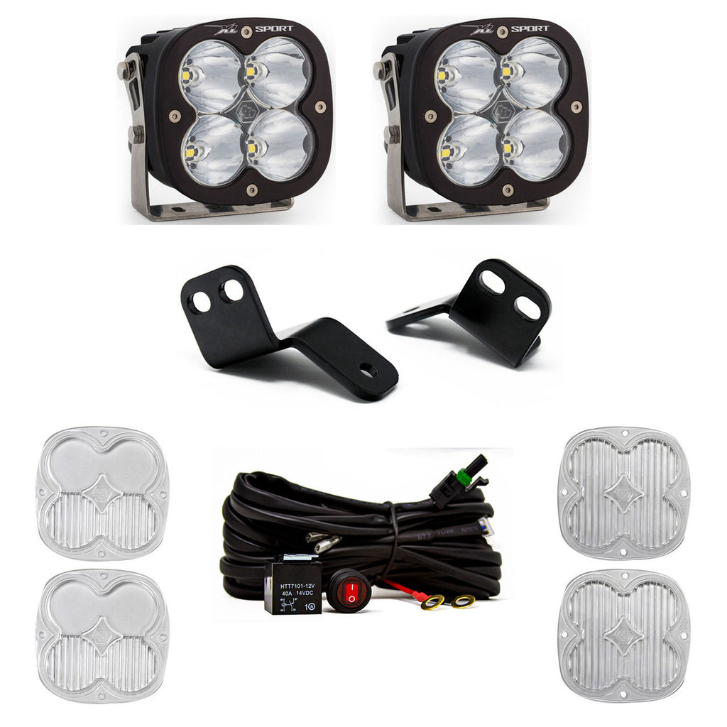 Baja Designs A Pillar Light Mount XL Sport A-Pillar Kit 18-22 Wildcat XX Driving/Combo Clear Baja Designs - 447829