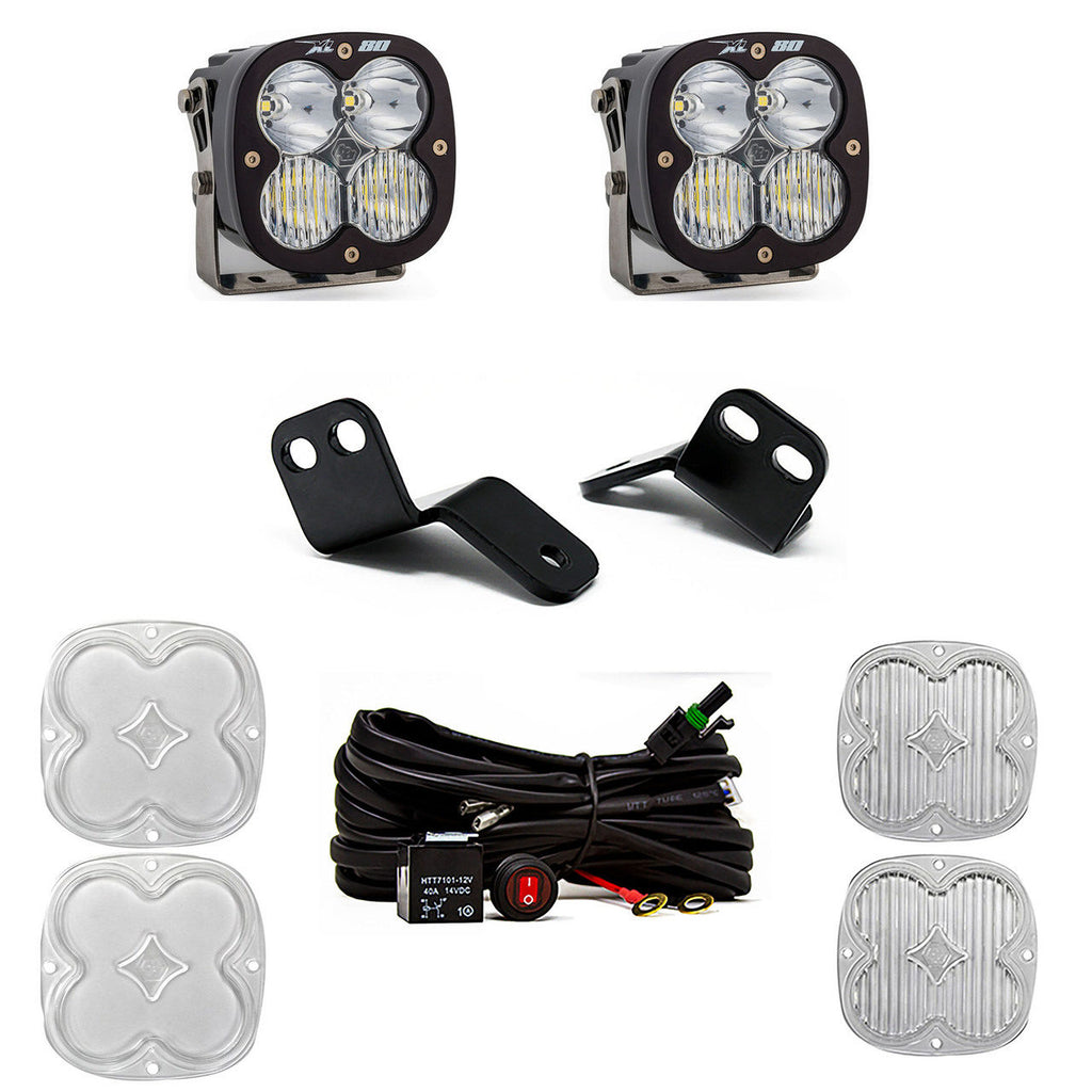 Baja Designs A Pillar Light Mount XL80 A-Pillar Kit 18-22 Wildcat XX Driving/Combo Clear Baja Designs - 447831