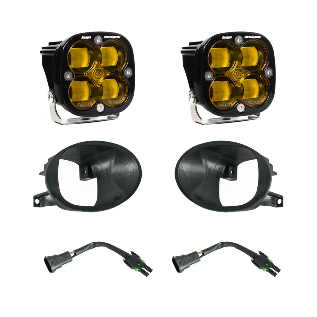 Baja Designs Fog Lights 19-On Mercedes Sprinter Van Squadron SAE FPK Amber Baja Designs - 447873
