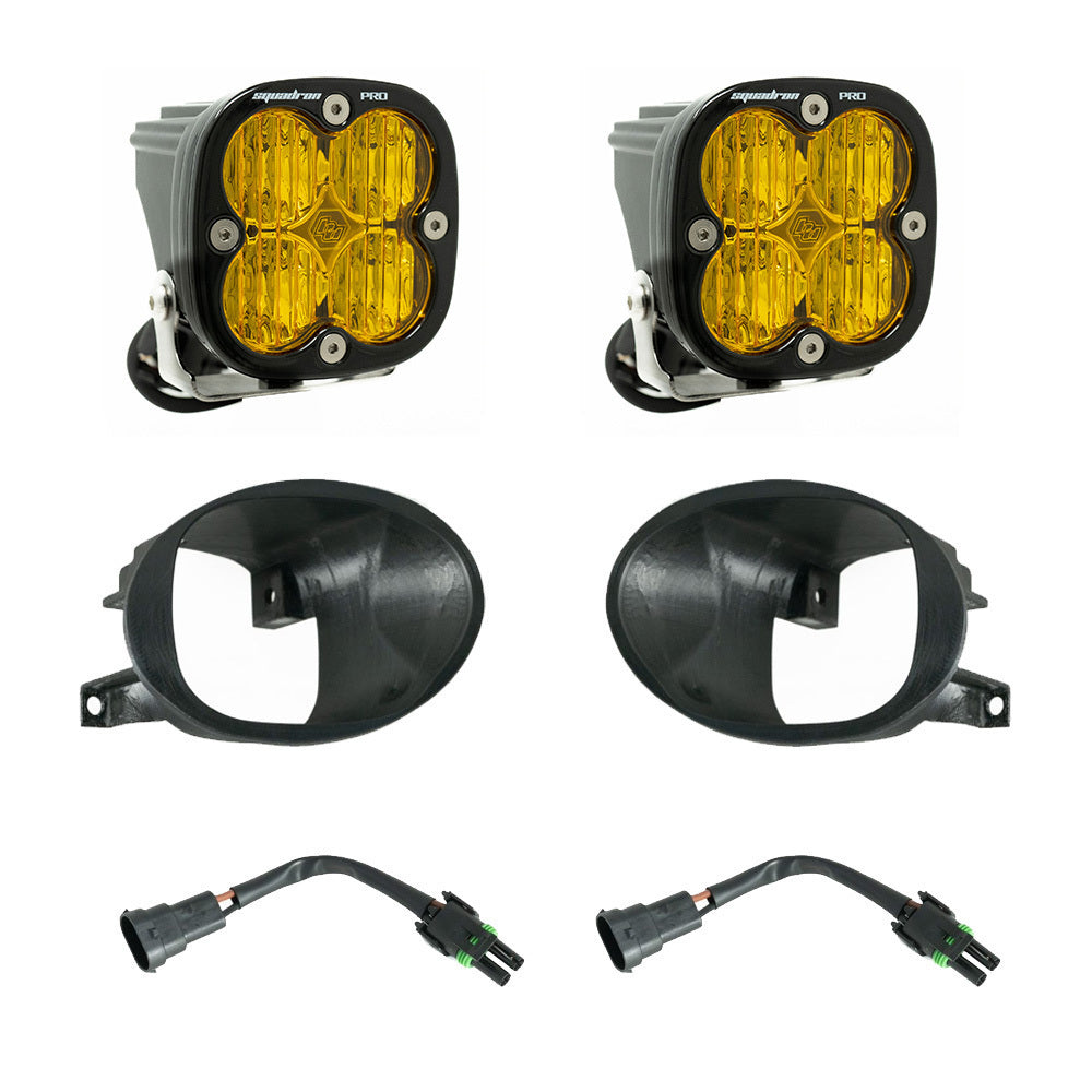 Baja Designs Fog Lights 19-On Mercedes Sprinter Van Squadron Pro FPK Amber Baja Designs - 447874