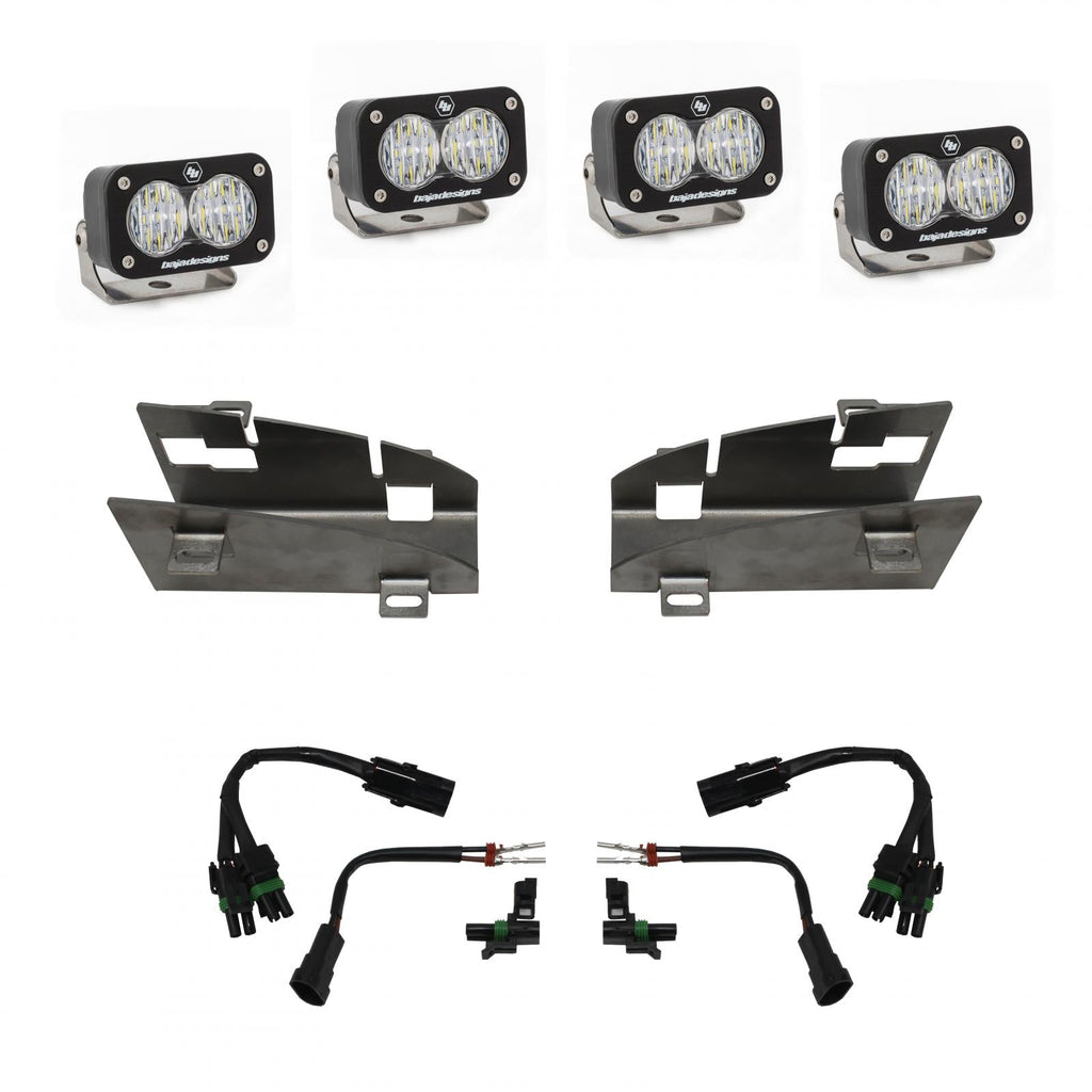 Baja Designs Fog Lights Dodge Ram Rebel/TRX (19-On) Dual S2 Fog Pocket Kit Baja Designs - 448024