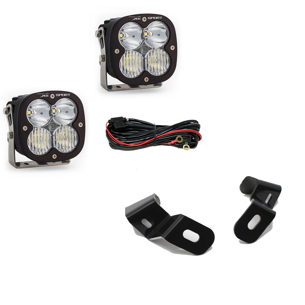 Baja Designs A Pillar Light Mount Dodge Ram LED Light Pods For Ram 2500/3500 19-On A-Pillar Kits XL Sport Driving Combo Baja Designs - 448036