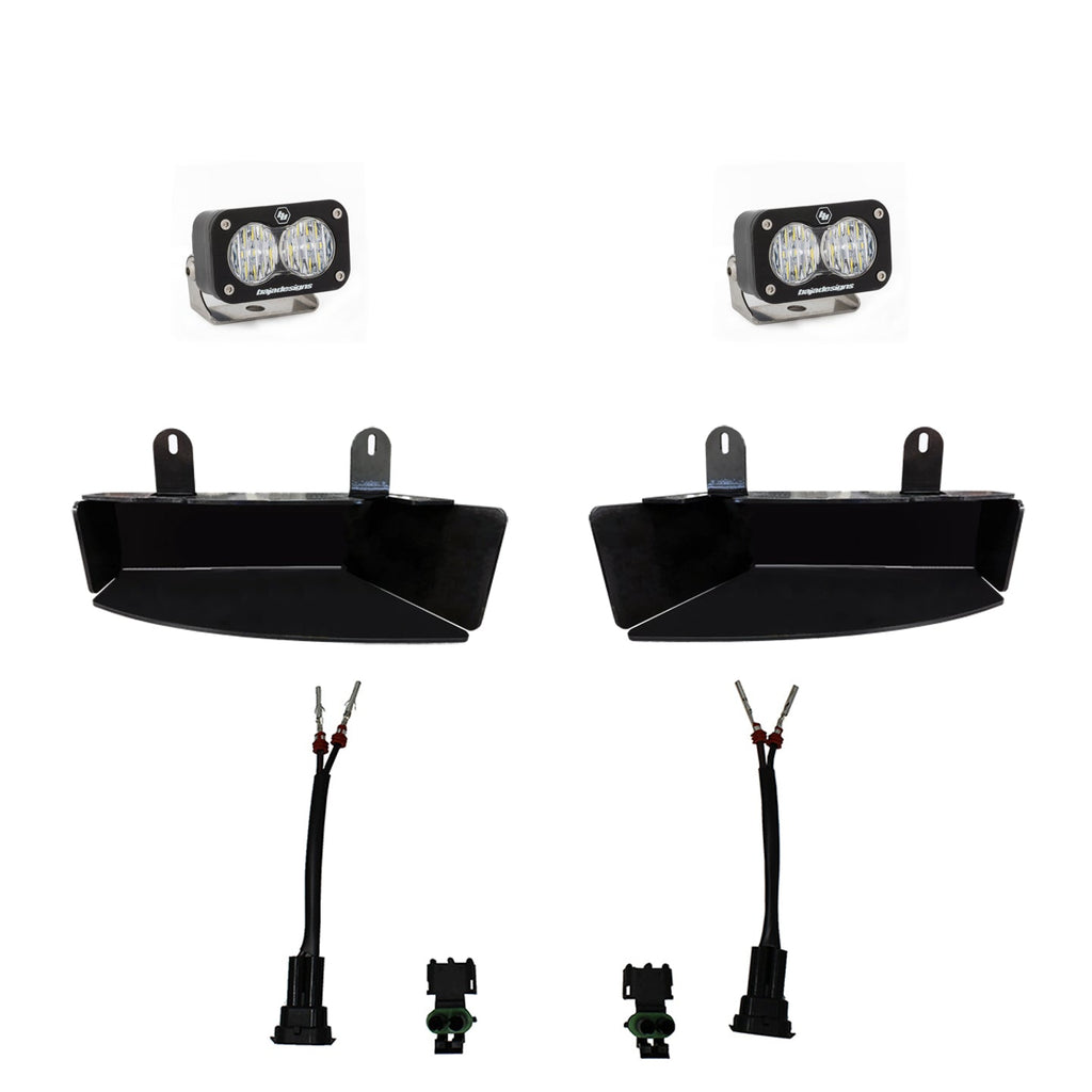 Baja Designs LED Light Kit Dodge Ram Light Kit For Ram 2500/3500 19-On FPK S2 Sport W/C White Baja Designs - 448042