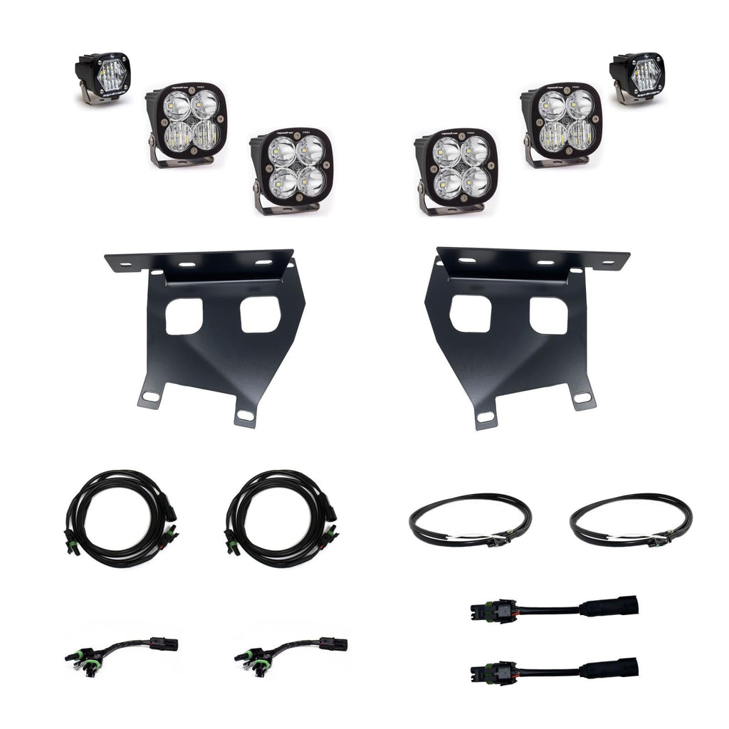 Baja Designs LED Light Kit Aftermarket Fog Pocket Pro Kit Fits 21-On Ford Raptor Baja Designs - 448056