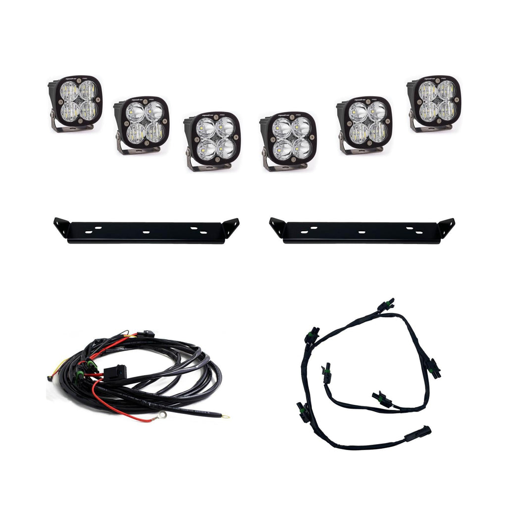 Baja Designs LED Light Kit Squadron Pro Behind Grill Kit fits 21-On Ford Raptor Baja Designs - 448062