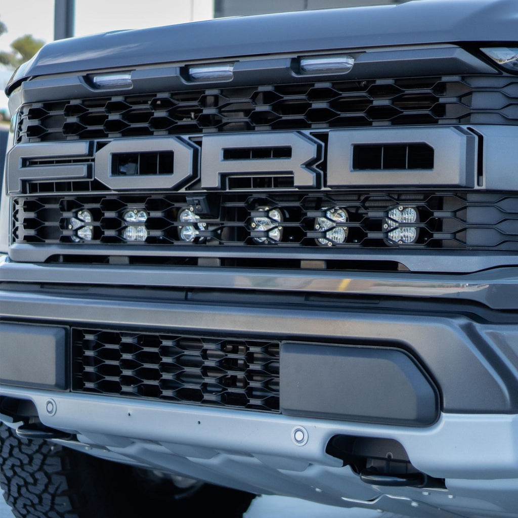 Baja Designs LED Light Kit Squadron Pro Behind Grill Kit fits 21-On Ford Raptor Baja Designs - 448062