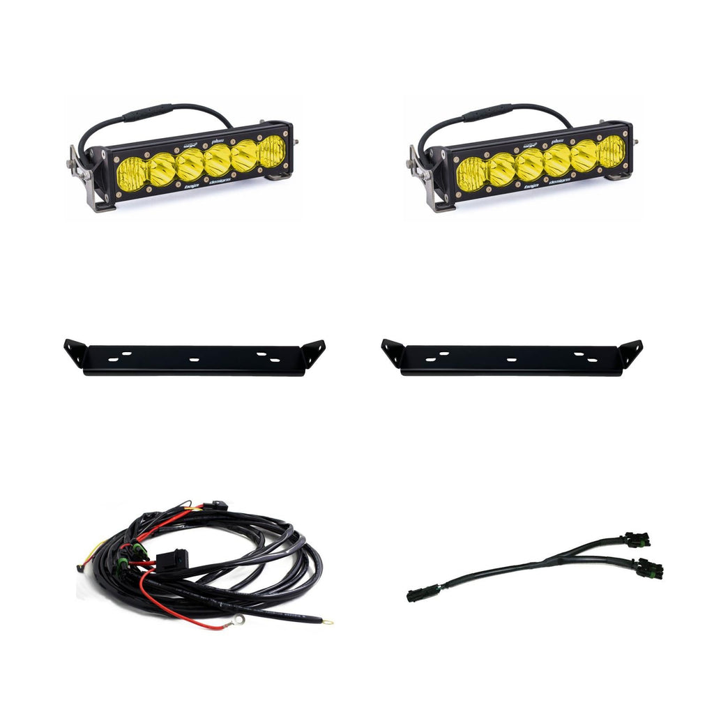 Baja Designs LED Light Kit 10 Inch Onx6 D/C Amber Behind Grill Kit fits 21-On Ford Raptor Baja Designs - 448064