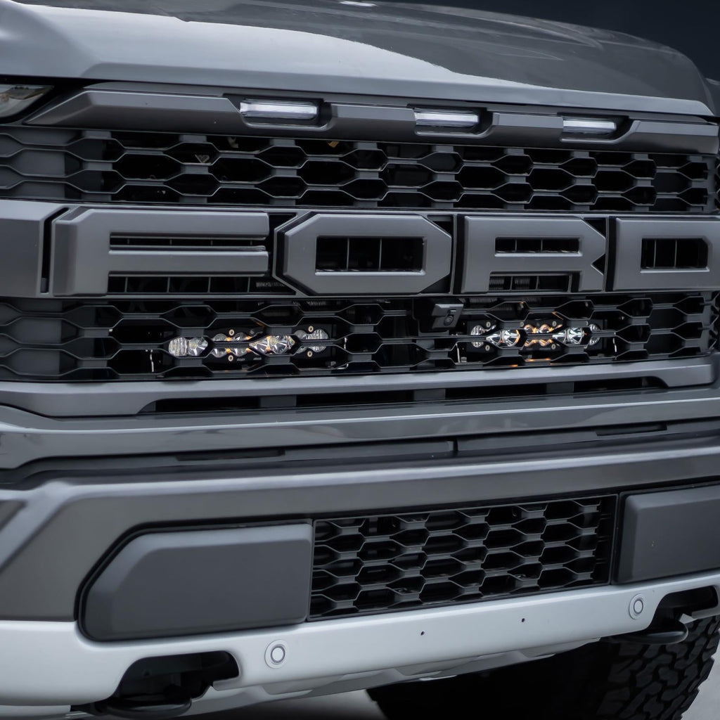 Baja Designs LED Light Kit 10 Inch Onx6 D/C Amber Behind Grill Kit fits 21-On Ford Raptor Baja Designs - 448064