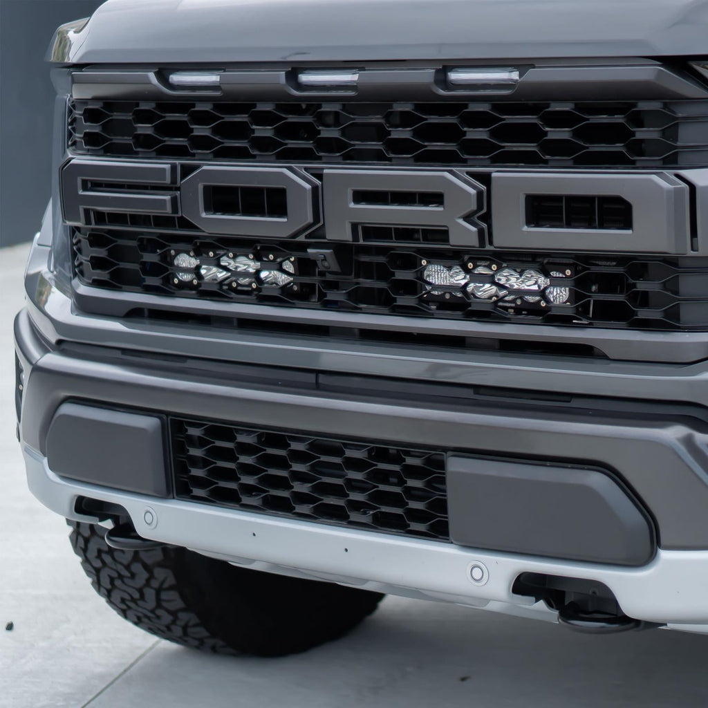 Baja Designs LED Light Kit 10 Inch Onx6 D/C Amber Behind Grill Kit fits 21-On Ford Raptor Baja Designs - 448064
