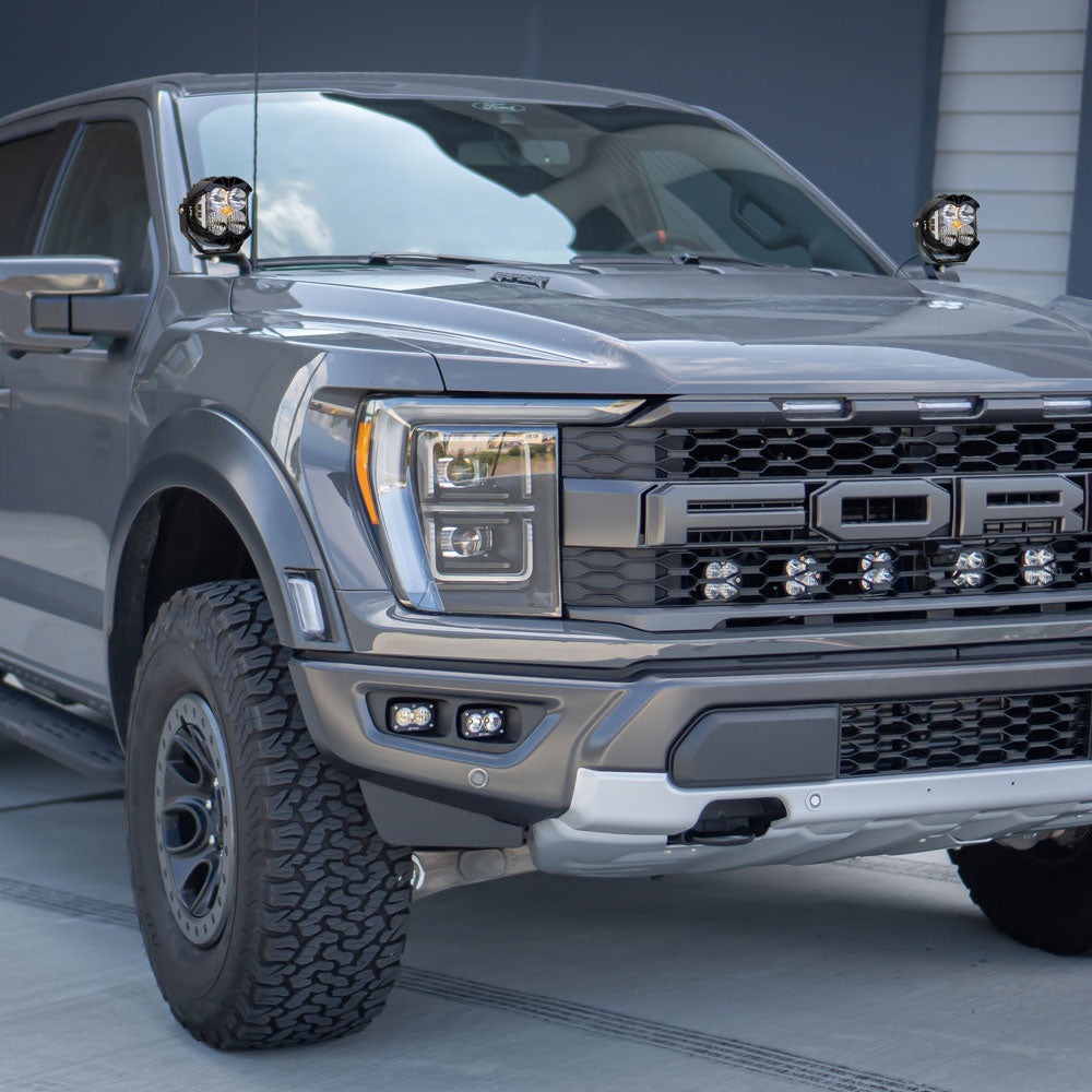 Baja Designs LED Light Kit LP4 A-Pillar Kit fits 21-On Ford Raptor Baja Designs - 448068
