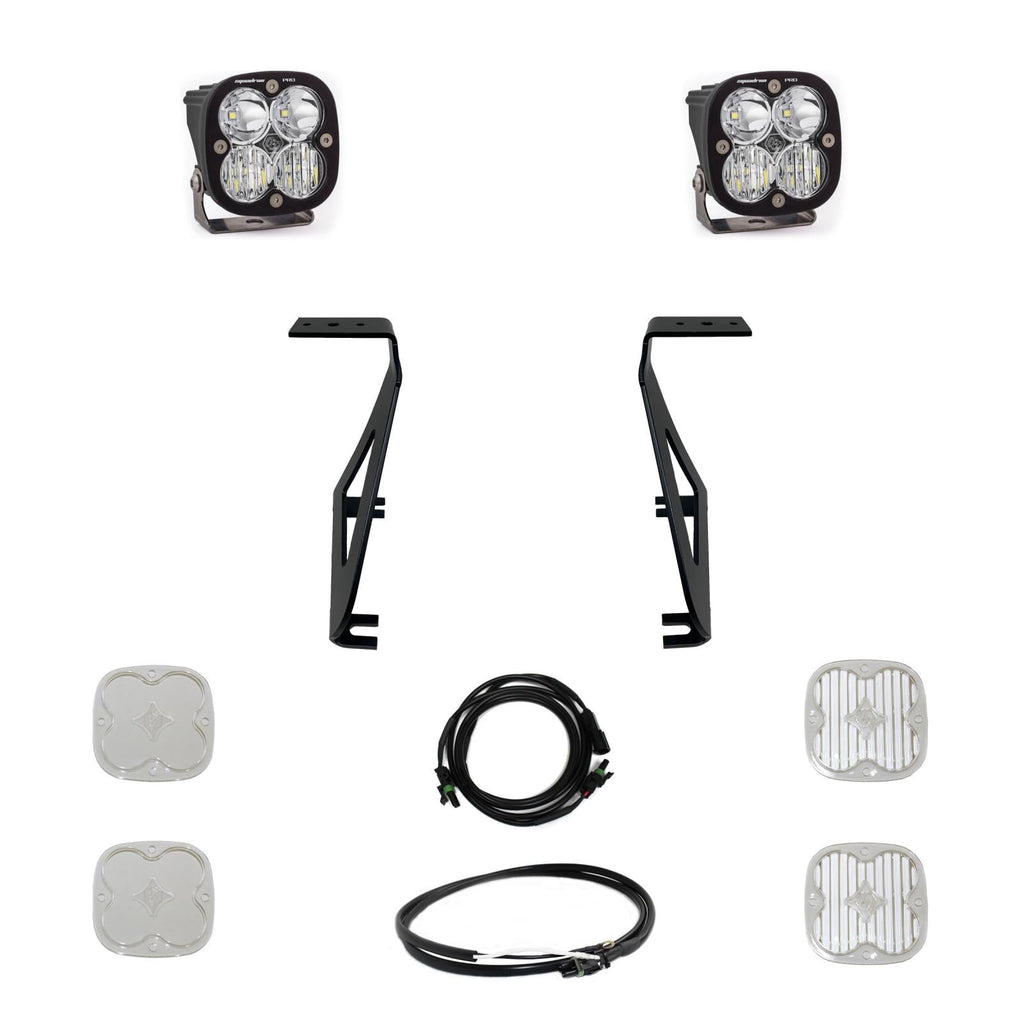 Baja Designs LED Light Kit Squadron Pro A-Pillar Kit fits 21-On Ford Raptor Baja Designs - 448069