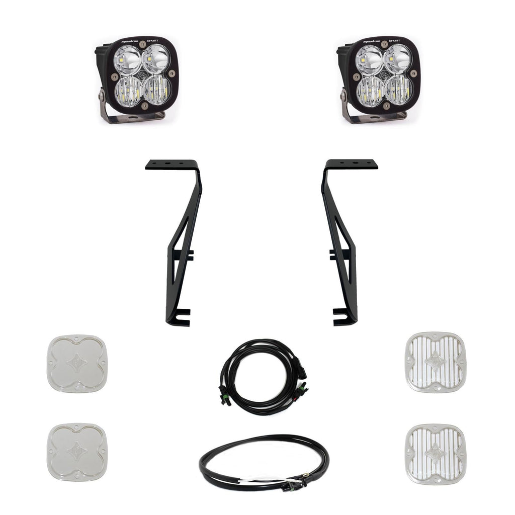 Baja Designs LED Light Kit Squadron Sport A-Pillar Kit fits 21-On Ford Raptor Baja Designs - 448070