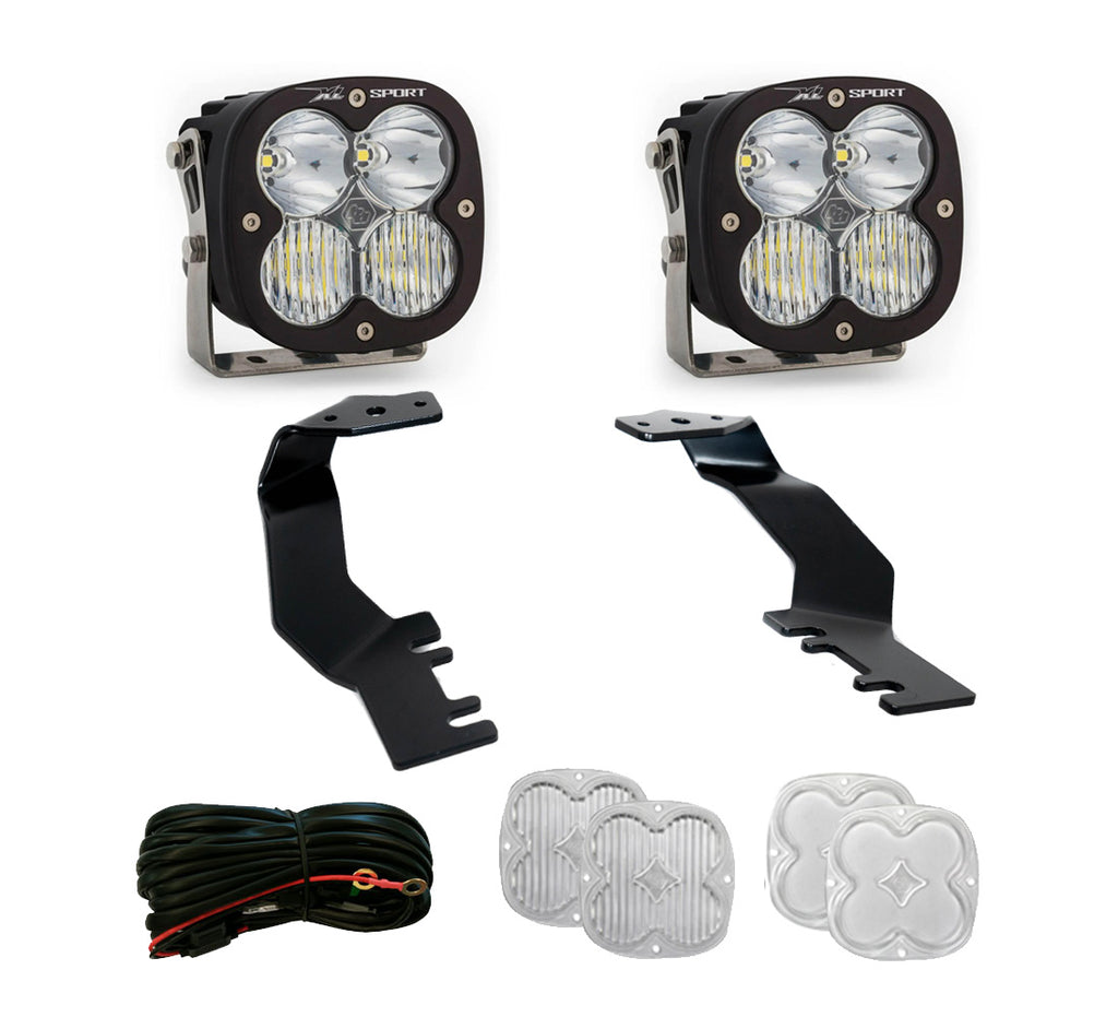 Baja Designs A Pillar Light Mount 2022 Toyota Tundra XL Sport A-Pillar Kit (Non-Hybrid) - 448072