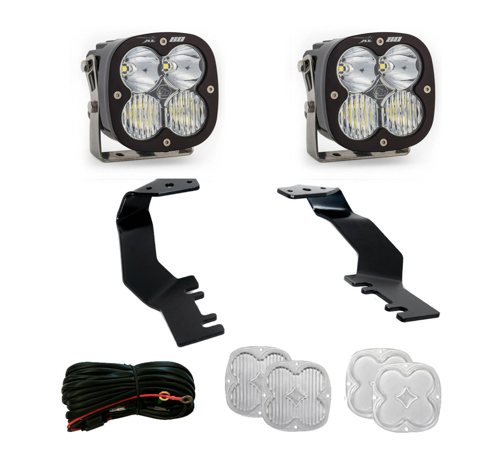 Baja Designs A Pillar Light Mount 2022 Toyota Tundra XL 80 A-Pillar Kit (Non-Hybrid) - 448074