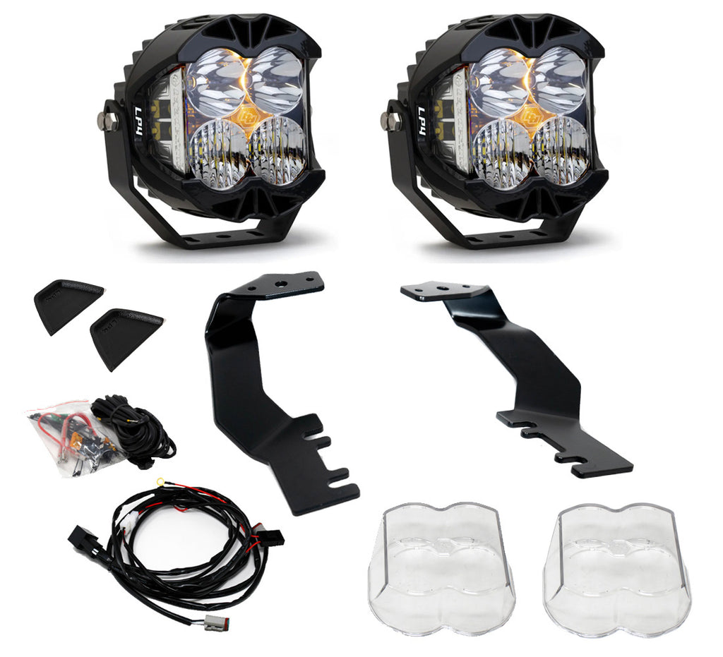 Baja Designs A Pillar Light Mount 2022 Toyota Tundra LP4 A-Pillar Kit (Non-Hybrid) - 448075