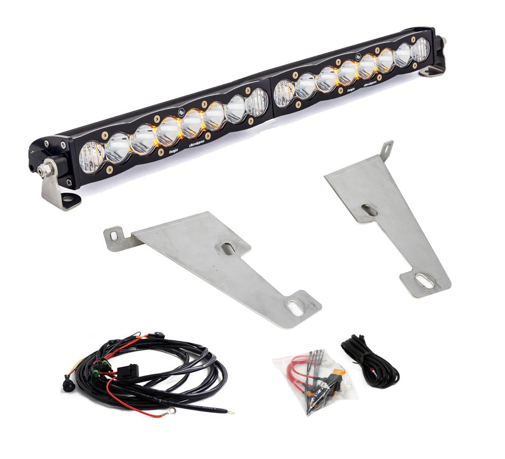 Baja Designs LED Light Kit 2022 Toyota Tundra 20” S8 Behind Bumper Kit Clear Non-Hybrid - 448076