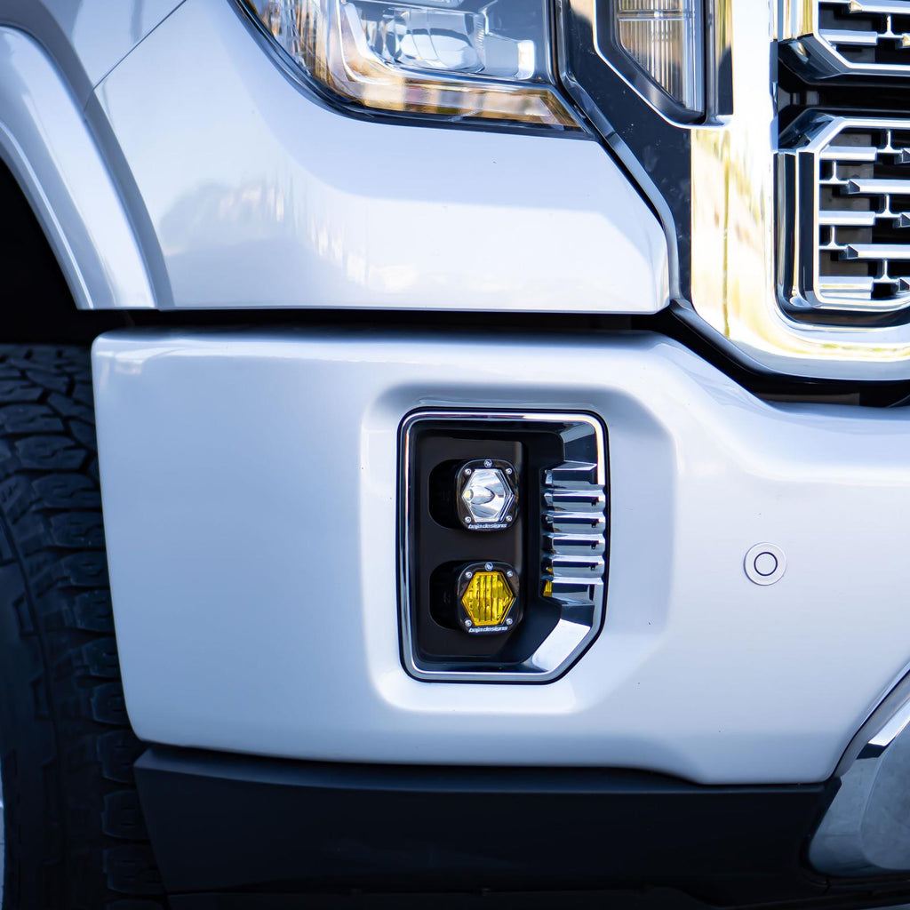 Baja Designs Fog Lights GMC 1500 (19-On) Clear Spot/Amber W/C FPK Baja Designs - 448084