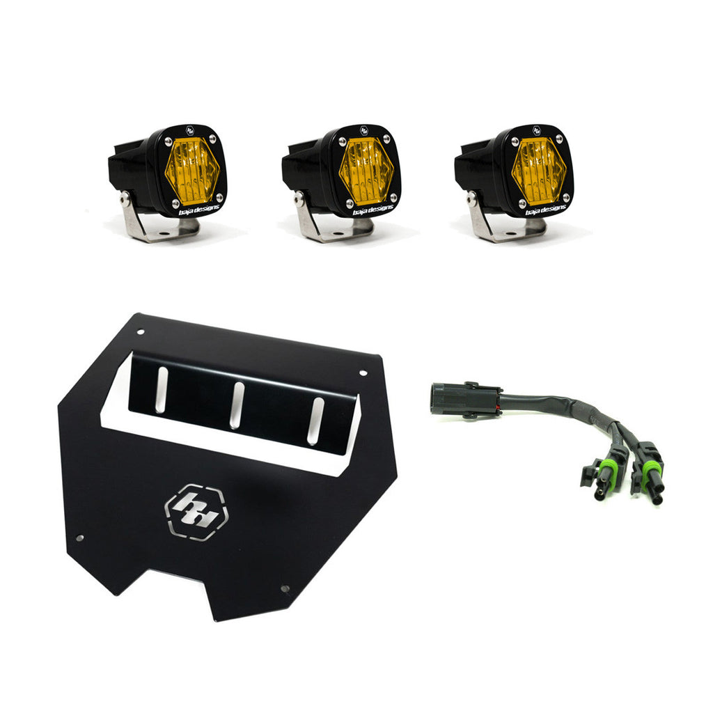 Baja Designs LED Light Kit Polaris 2022 RZR Pro R S1 Lower Fascia Light Kit Baja Designs - 448099