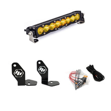 Load image into Gallery viewer, Baja Designs LED Light Kit Polaris Pro-R S8 10 inch Hood Mount Kit Amber Baja Designs - 448102