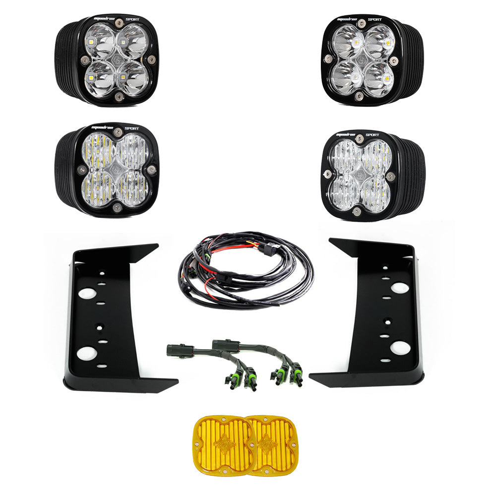 Baja Designs LED Light Kit Toyota Tundra Squadron Sport Vent Kit 22-On Toyota Tundra Baja Desgins - 448127