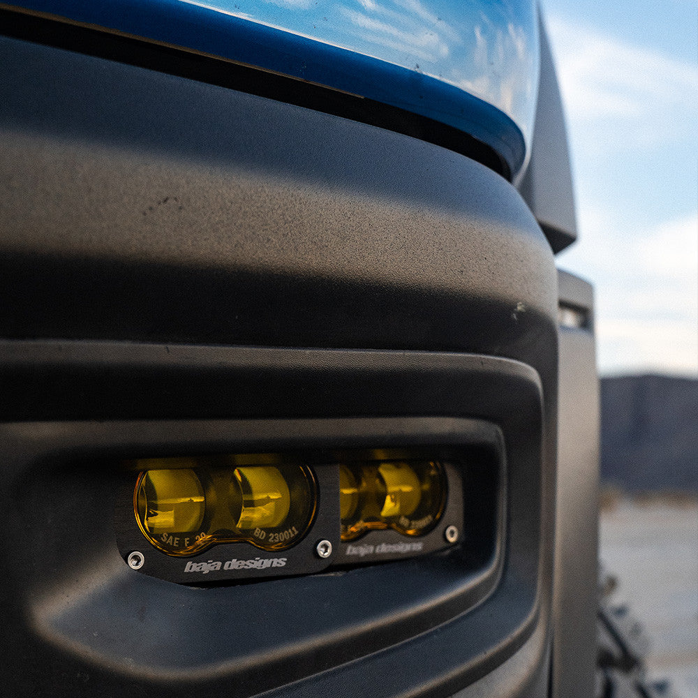 Baja Designs Fog Lights Dodge Ram Rebel/TRX (19-Present) Dual S2 SAE Amber FPK Baja Designs - 448169