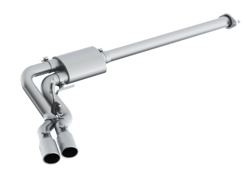 MBRP Catback MBRP 15-16 Ford F-150 2.7L/3.5L/5.0L 3in Cat Back Single Side Pre-Axle Dual Exit T304