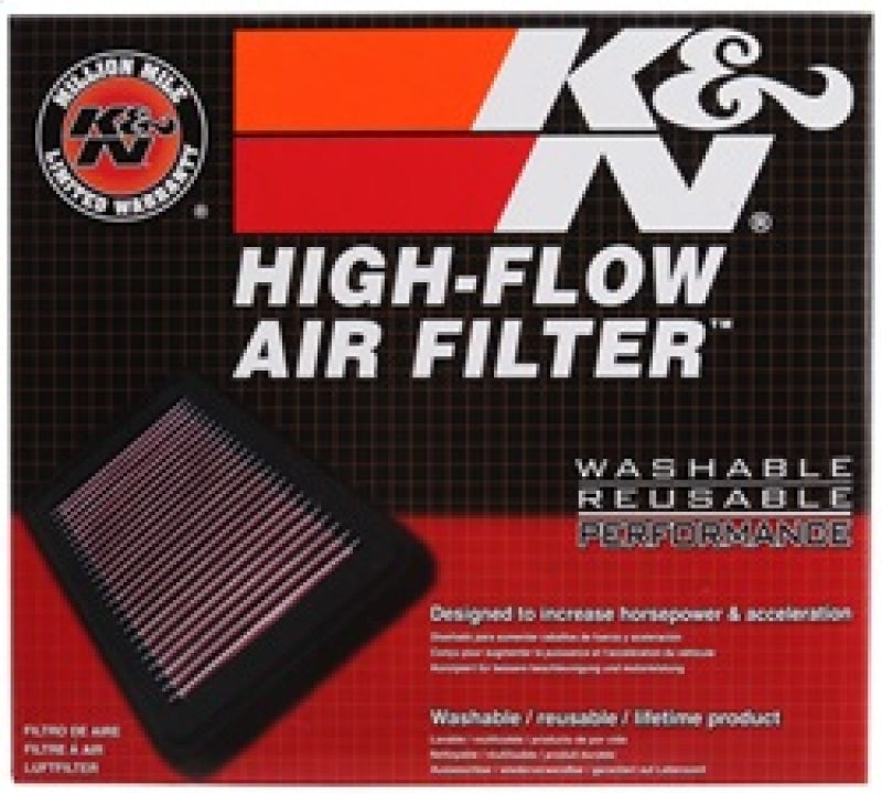 K&N Engineering Air Filters - Drop In K&N Replacement Air Filter 11-13 Chrysler 200 / 11-13 Dodge Avenger/Journey / 11-13 Fiat Freemont