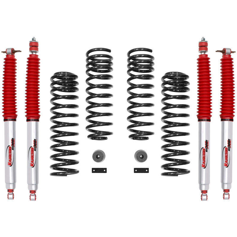 Rancho Lift Kits Rancho 07-17 Jeep Wrangler Front and Rear Suspension System - Master Part Number / One Box