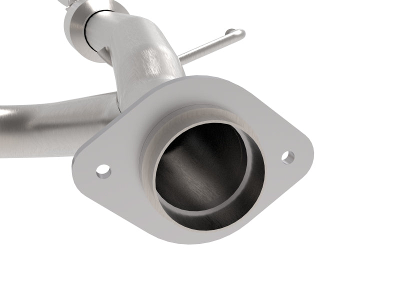 aFe X Pipes aFe Toyota Tacoma 05-15 V6-4.0L Twisted Steel Y-Pipe w/ Cat