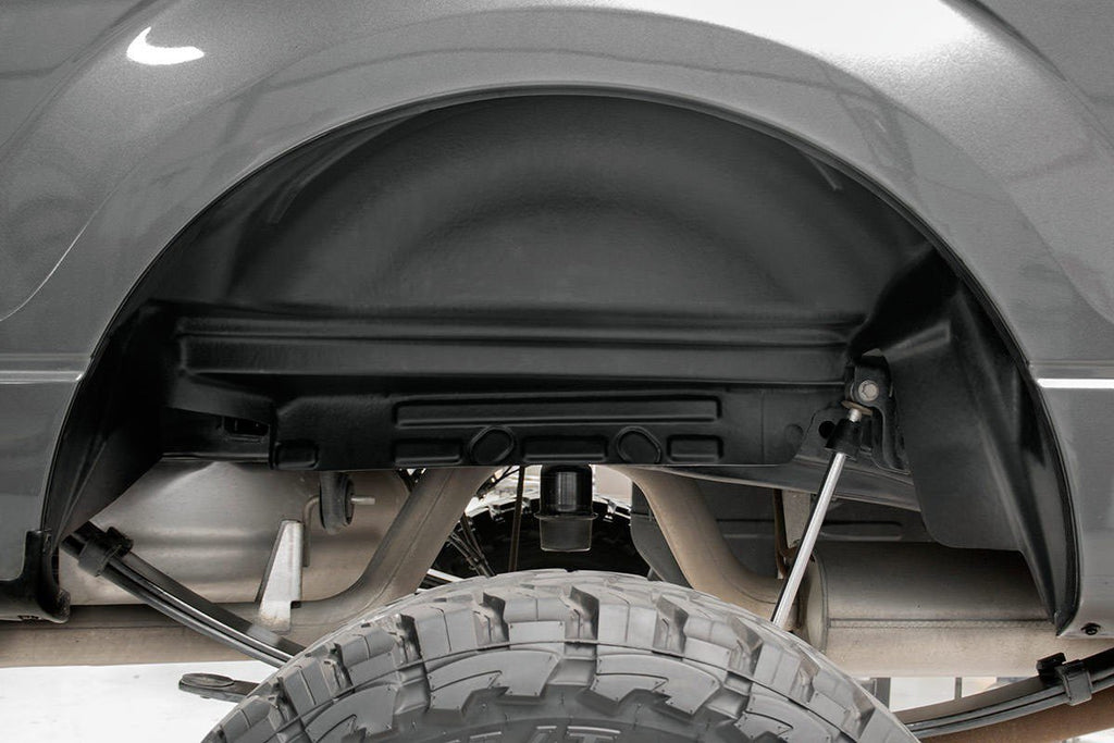 Rough Country Wheel Well Guards Ford Rear Wheel Well Liners 09-16 F-250/350 Super Duty Rough Country - 4509