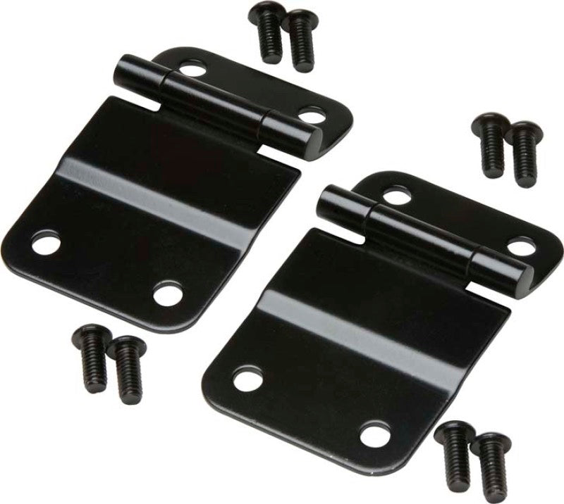 Kentrol Tailgate Accessories Kentrol 76-86 Jeep CJ7 Tailgate Hinge Pair - Powdercoat Black