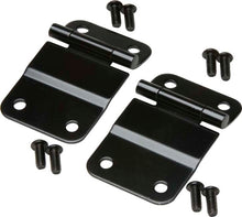 Load image into Gallery viewer, Kentrol Tailgate Accessories Kentrol 76-86 Jeep CJ7 Tailgate Hinge Pair - Powdercoat Black