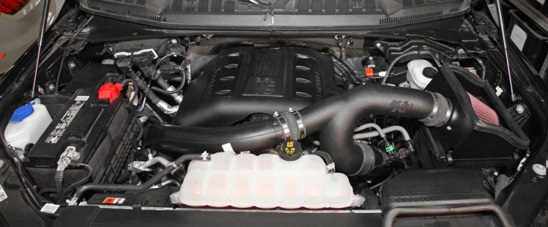 K&N Engineering Cold Air Intakes K&N 2015 Ford F150 EcoBoost V6-3.5L 57 Series FIPK Performance Intake Kit