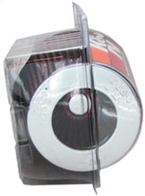 Load image into Gallery viewer, K&amp;N Engineering Air Filters - Universal Fit K&amp;N Universal Air Filter Chrome Round Tapered Red - 4in Flange ID x 1.125in Flange Length x 5.5in H