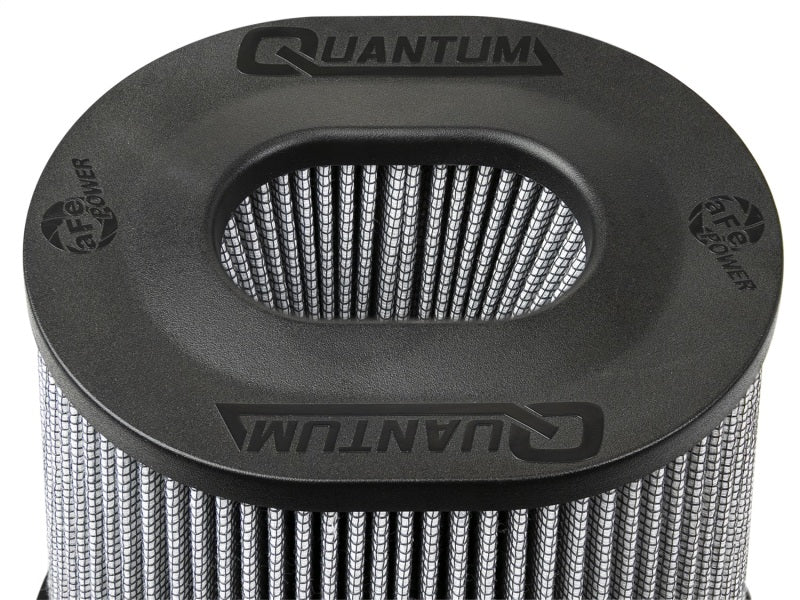 aFe Cold Air Intakes aFe Quantum Pro DRY S Air Filter Inverted Top - 5in Flange x 8in Height - Dry PDS