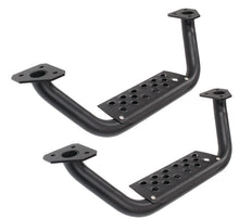 Load image into Gallery viewer, Go Rhino Side Steps Go Rhino Dominator Extreme D6 SideSteps - Tex Blk - 4in Drop Down Steps (Pair)